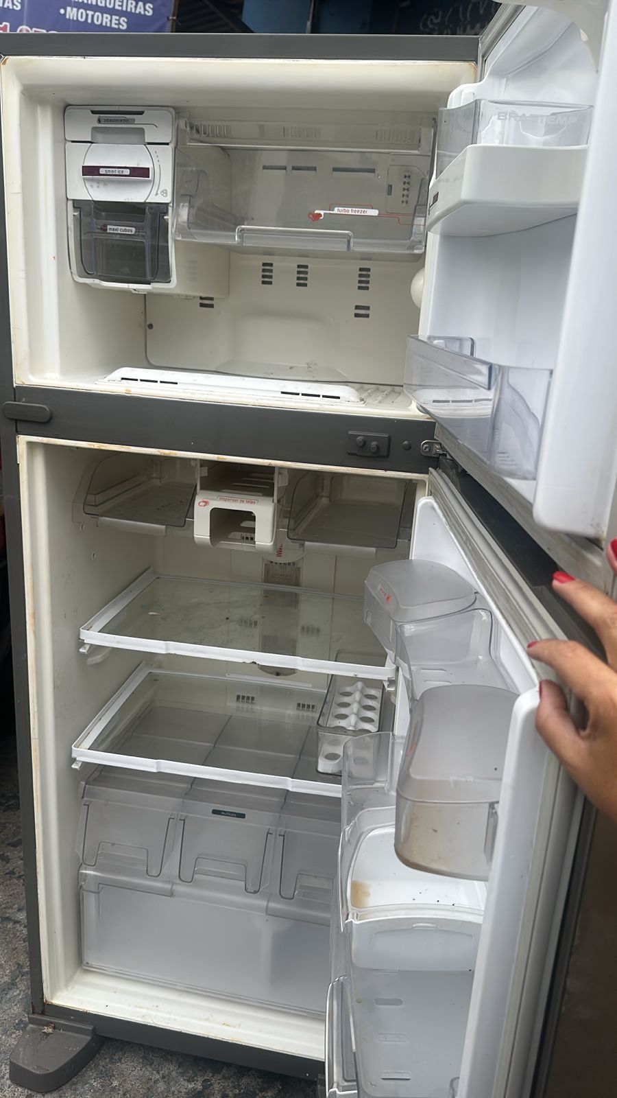 Geladeira Brastemp – 441L – 110vts – Usada