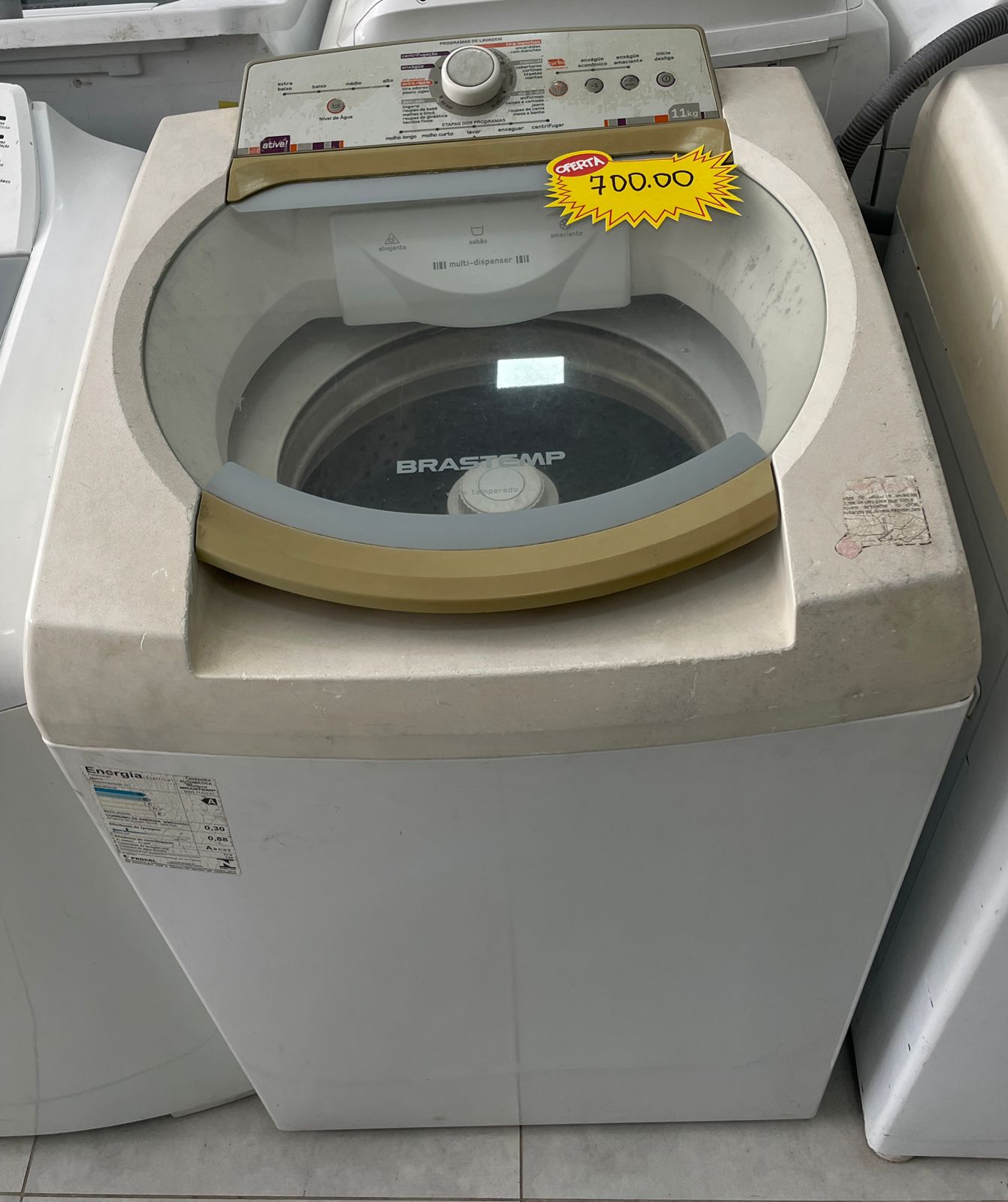 Maquina De Lavar – 127v – Usada