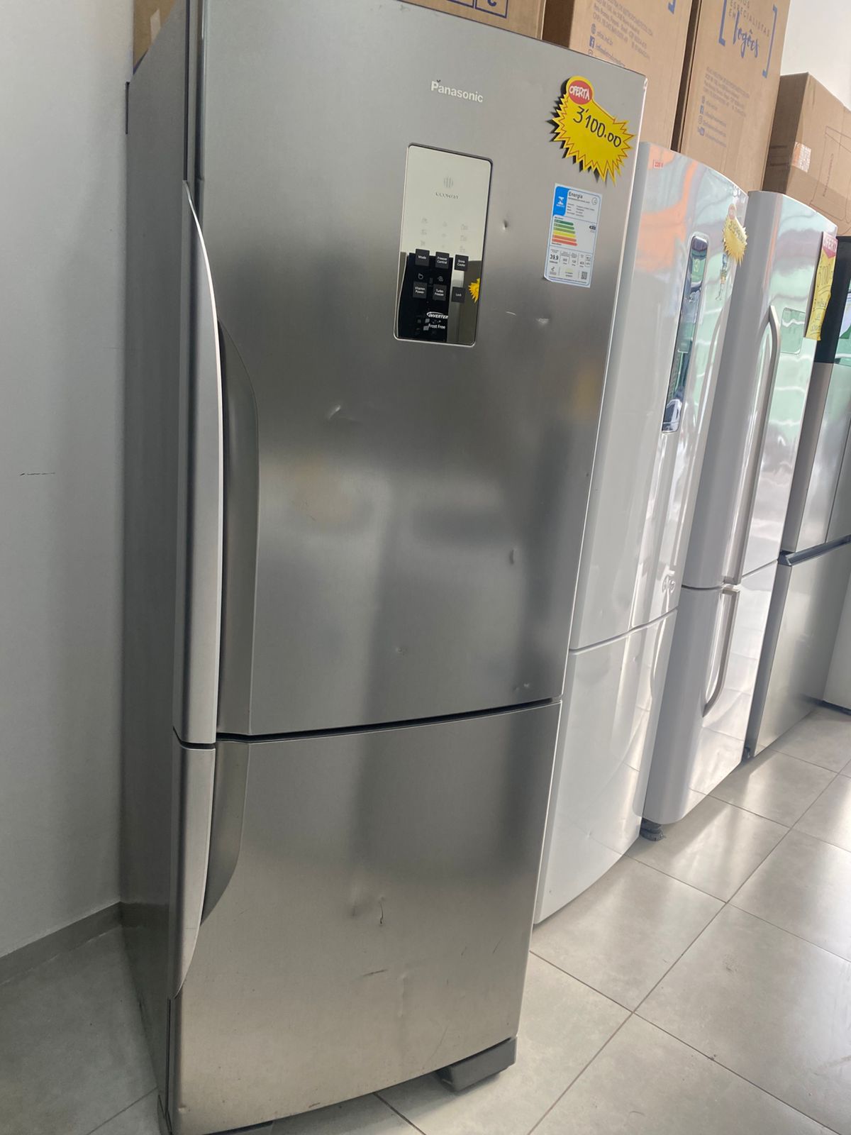 Geladeira Panasonic Inverse